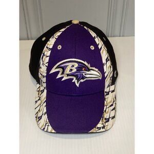 Baltimore Ravens Hat Cap Mens Adjustable Strapback Purple NFL Football 47 Brand